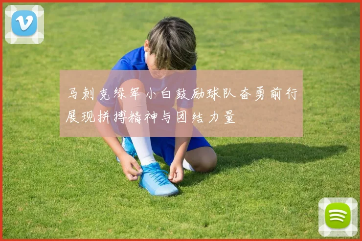 马刺克绿军小白鼓励球队奋勇前行展现拼搏精神与团结力量